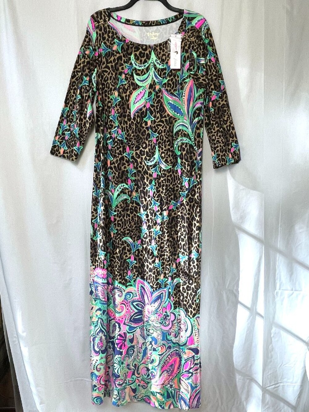 NWT Lilly Pulitzer Seralina UPF 50+ Maxi Dress - Best Kept Secret - Size XL